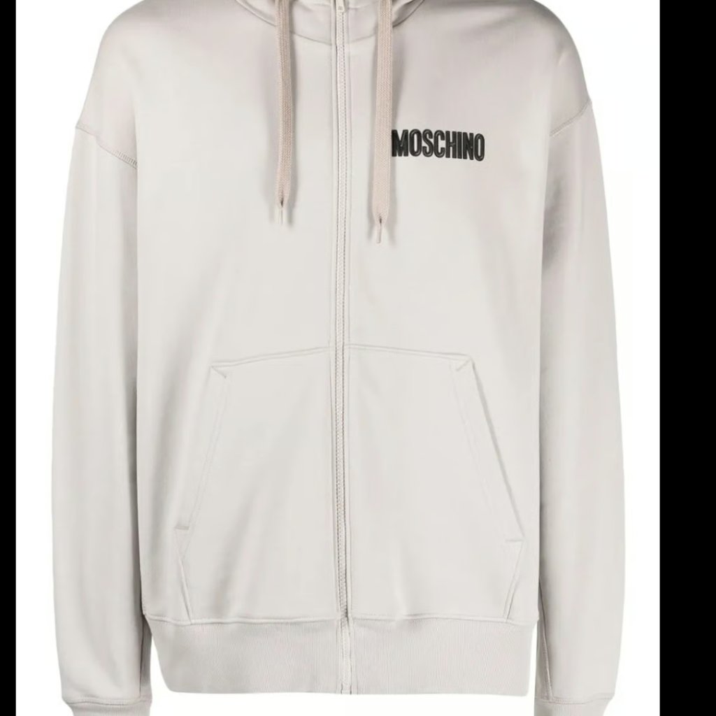 Moschino Teddy Bear-Motif Hoodie Size 50